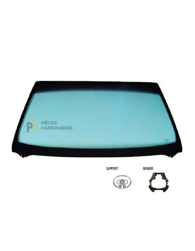 Pare-brise teinté vert acoustique pour SKODA SUPERB III 2015-2019