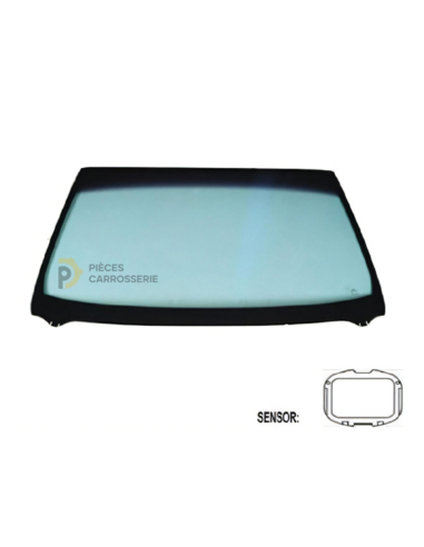 Pare-brise teinté vert acoustique SKODA SUPERB III 2015-2019