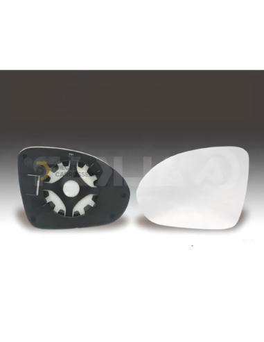 Glace rétroviseur droit SMART FORFOUR (04/04-12/06) à clipser