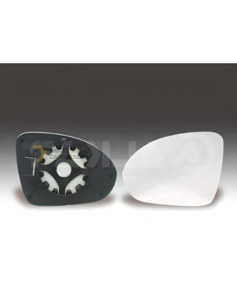 Glace rétroviseur droit chauffant pour SMART FORFOUR 2004-2006