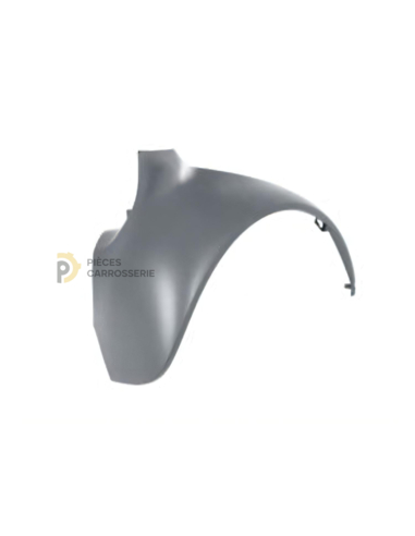 Pare-chocs arrière droit à peindre pour Cabriolet Smart Fortwo