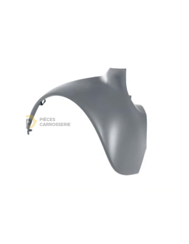 Pare-chocs arrière gauche à peindre pour Smart Fortwo Cabriolet