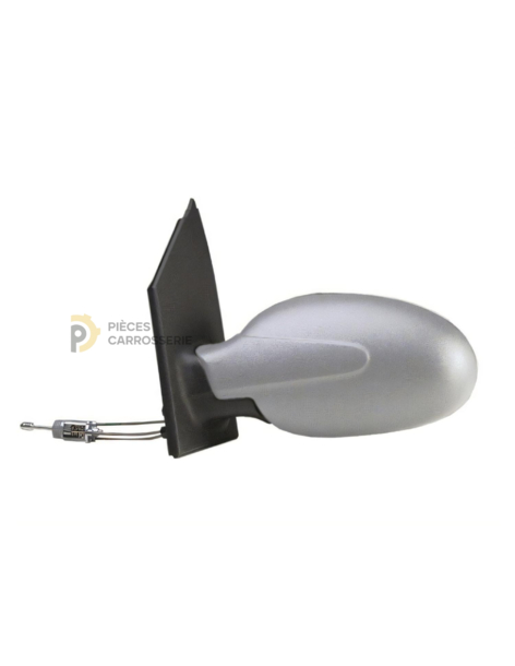 Rétroviseur gauche mécanique gris pour Smart Fortwo I 98-07
