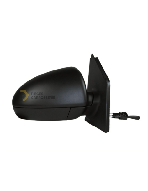 Rétroviseur droit mécanique SMART FORTWO II - Coque noire 2007-2012