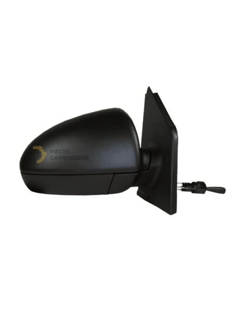 Rétroviseur droit mécanique SMART FORTWO II - Coque noire 2007-2012