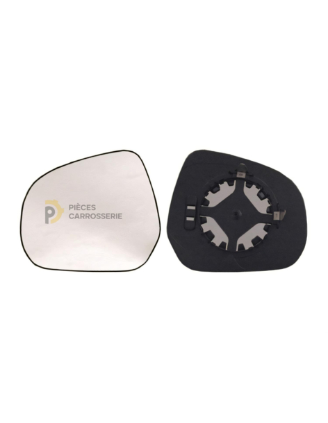 Glace rétroviseur gauche SUZUKI SPLASH 2008-2012 à clipser