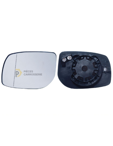 Glace chauffante rétroviseur gauche asphérique TOYOTA AURIS