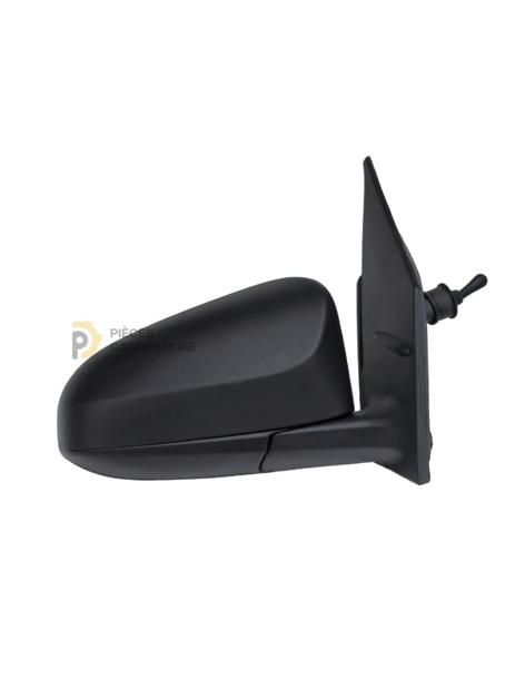 Rétroviseur droit mécanique TOYOTA AYGO - Coque noire, manuel