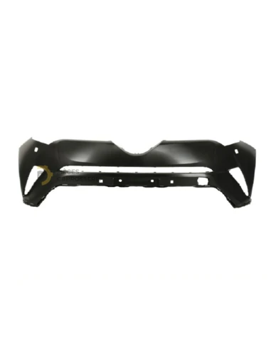 Pare-chocs avant noir TOYOTA C-HR 2016-2019, lave-phares