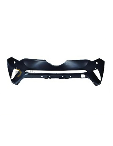 Pare-chocs avant TOYOTA C-HR noir, lave-phares, capteurs