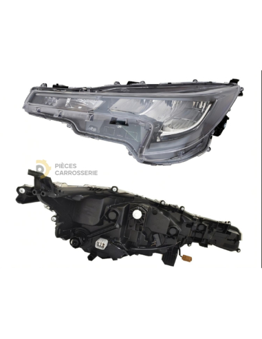 Phare gauche LED Toyota Corolla – Compatible phase 1 2019-2022