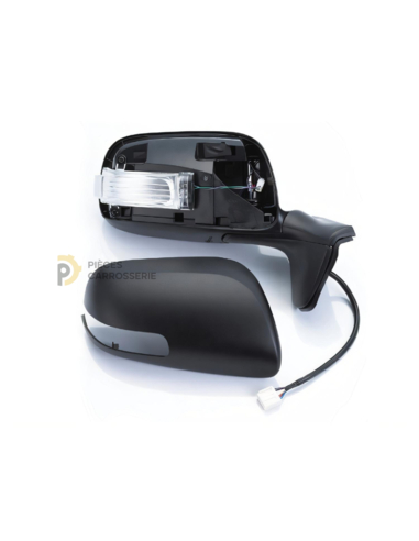 Rétroviseur droit électrique chauffant rabattable à peindre - Toyota Corolla