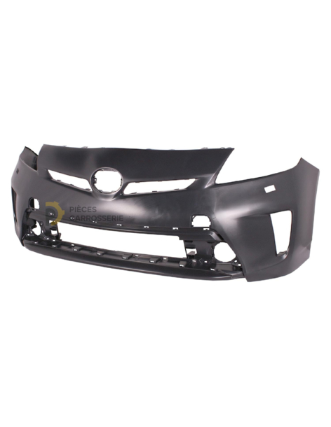 Pare-chocs avant TOYOTA PRIUS III apprêté, compatible 2012-2016