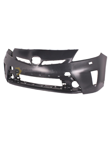 Pare-chocs avant TOYOTA PRIUS III apprêté, compatible 2012-2016