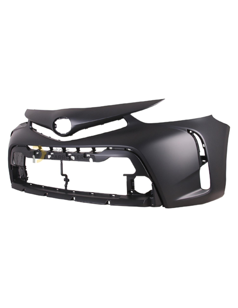 Pare-chocs avant noir TOYOTA PRIUS PLUS phase 2 09/2014+