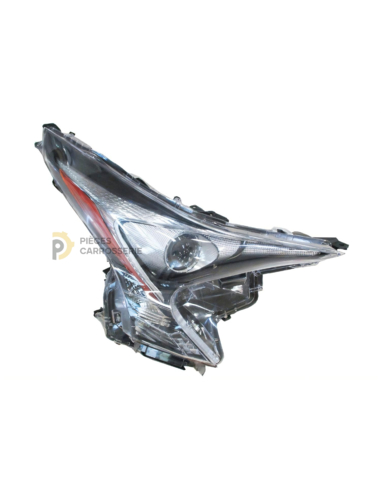 Phare électrique noir LED droit pour Toyota Prius IV 2016-2019