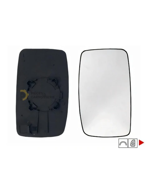 Glace rétroviseur droit TOYOTA PROACE I 2013-2016 - Convexe