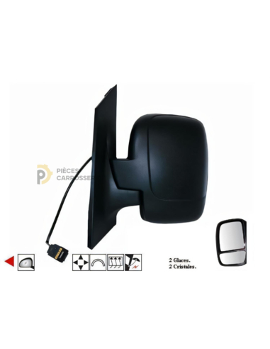 Rétroviseur gauche électrique TOYOTA PROACE - 2 Glaces haut de gamme