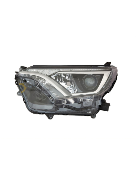Phare gauche LED HIR2 WY21W Noir pour Toyota RAV 4 IV