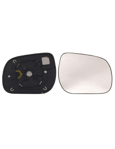 Glace rétroviseur droit TOYOTA RAV 4 avec support à clipser