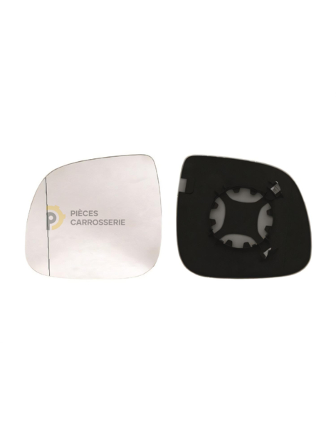 Glace rétroviseur gauche Volkswagen Amarok grand angle 84mm