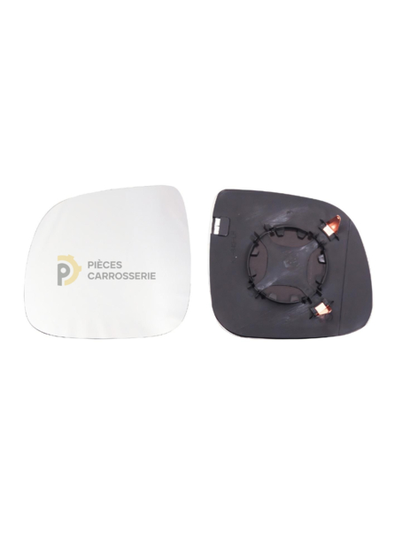 Glace rétroviseur gauche chauffant pour Volkswagen Amarok