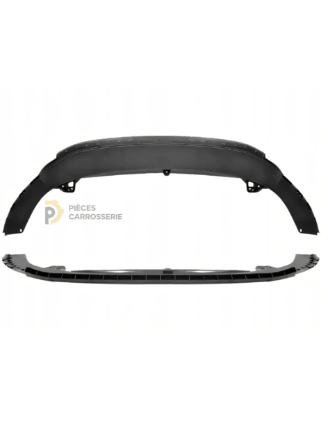 Spoiler pare-chocs avant noir pour Volkswagen Caddy IV 2015-2020