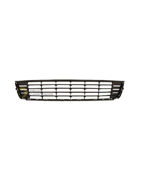 Grille centrale pare-chocs avant noire pour Volkswagen Caddy III
