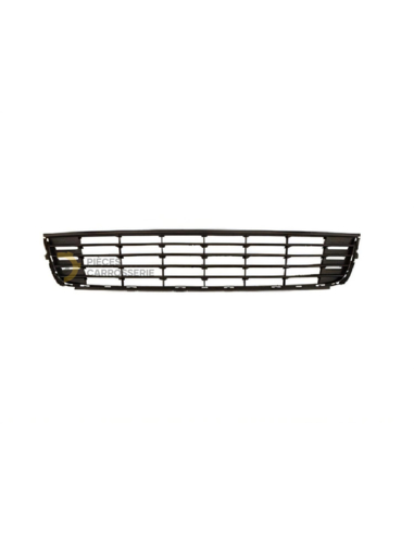Grille centrale pare-chocs avant noire pour Volkswagen Caddy III