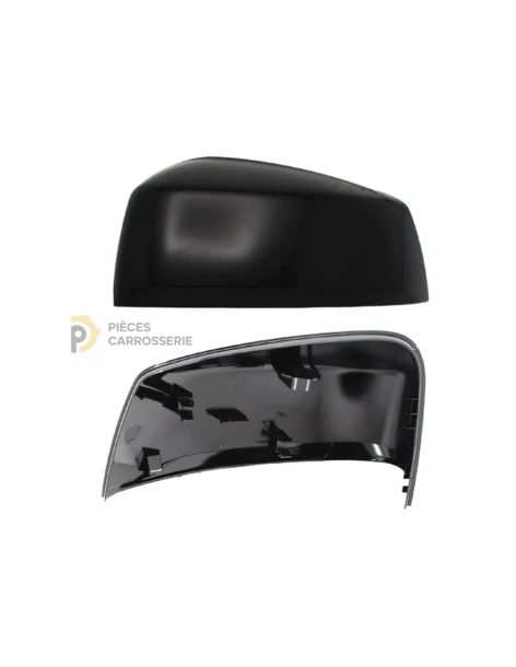 Coque rétroviseur droit noire brillante pour Volkswagen Caddy V