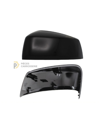 Coque rétroviseur droit noire brillante pour Volkswagen Caddy V