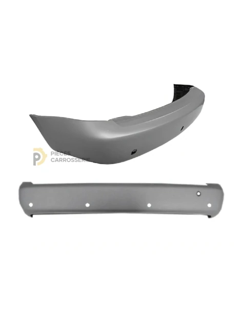 Pare-chocs arrière à peindre pour Volkswagen Caddy III court