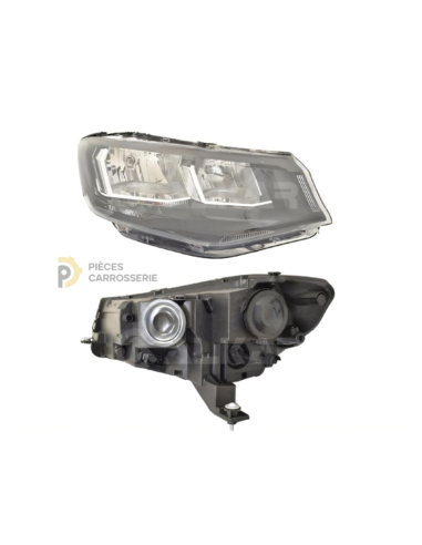 Phare droit H7+H15 pour Volkswagen Caddy V depuis 2021