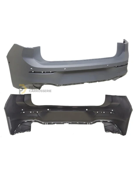 Pare-chocs arrière à peindre 6 capteurs pour VW Golf 8