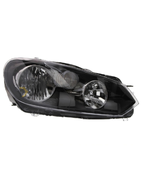 Phare droit H7+H15 Valeo pour Volkswagen Golf 6 (08-12)
