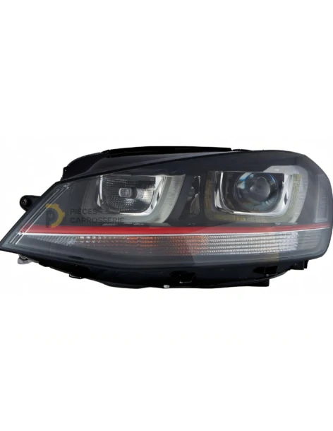 Phare gauche électrique VOLKSWAGEN GOLF 7 LED et Xénon Noir