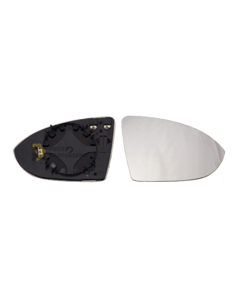 Glace rétroviseur droit chauffant pour Volkswagen Golf 7
