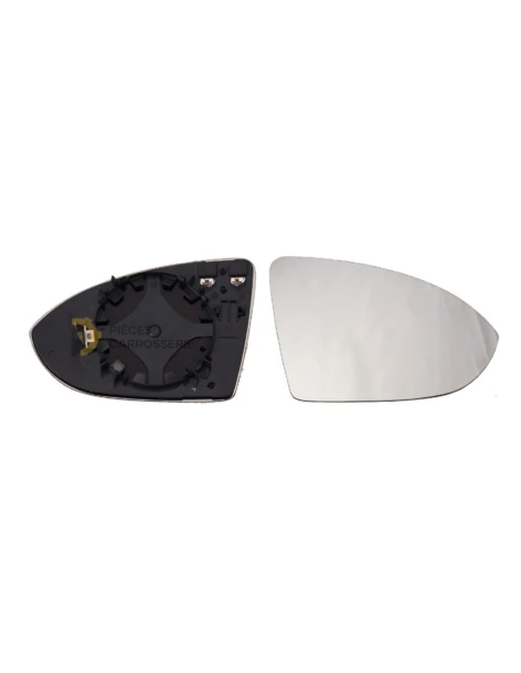 Glace rétroviseur droit chauffant pour Volkswagen Golf 7