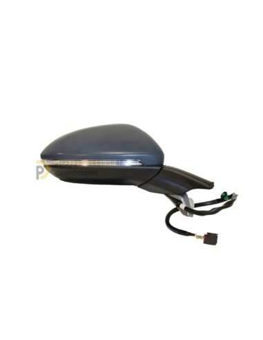 Rétroviseur droit chauffant rabattable pour VW Golf 7 2012-2019