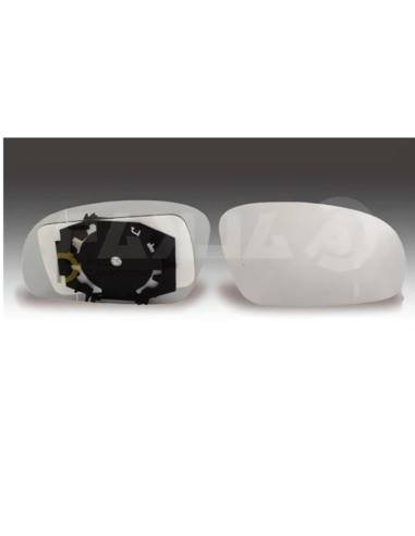 Glace rétroviseur droit Volkswagen New Beetle - Convexe, clipser