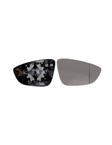 Glace chauffante rétro droit grand angle pour Passat CC 2008-2011