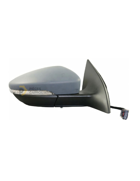 Rétroviseur droit électrique chauffant à peindre pour Passat