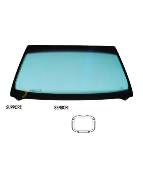 Pare-brise teinté vert acoustique VOLKSWAGEN PASSAT B6/B7