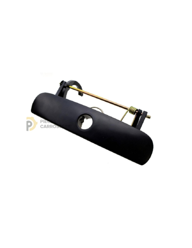 Poignée de hayon extérieure VOLKSWAGEN POLO noire, sans barillet