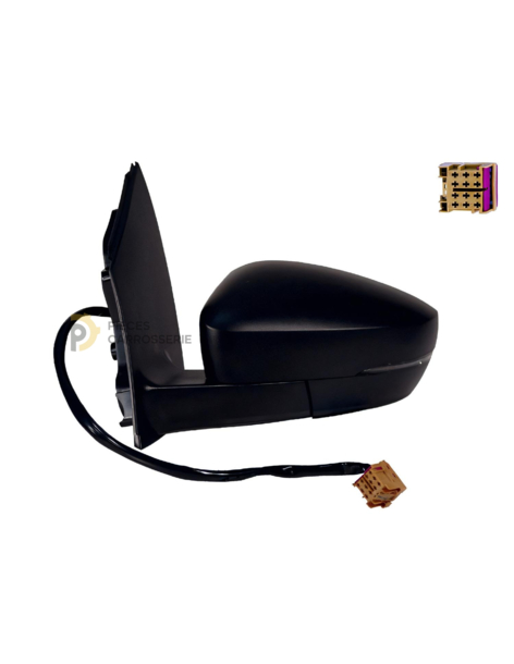 Rétroviseur électrique chauffant VOLKSWAGEN POLO gauche carré