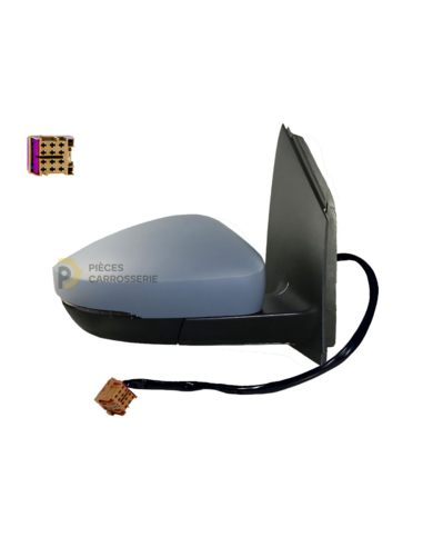 Rétroviseur droit électrique chauffant à peindre VOLKSWAGEN POLO