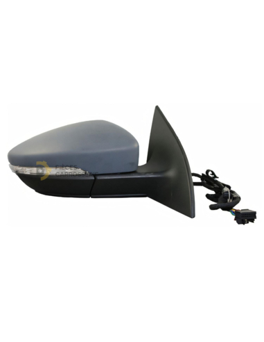 Rétroviseur droit électrique, chauffant à peindre pour Scirocco