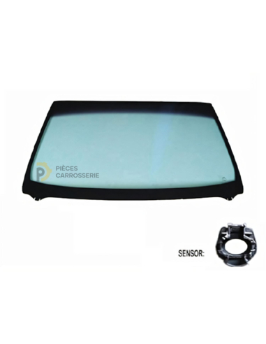 Pare-brise teinté vert acoustique VW Sharan II (09/2010+)