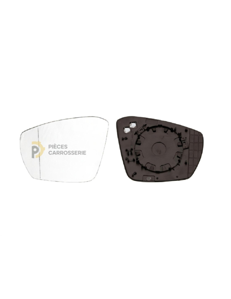 Glace rétroviseur gauche VOLKSWAGEN T-CROSS grand angle