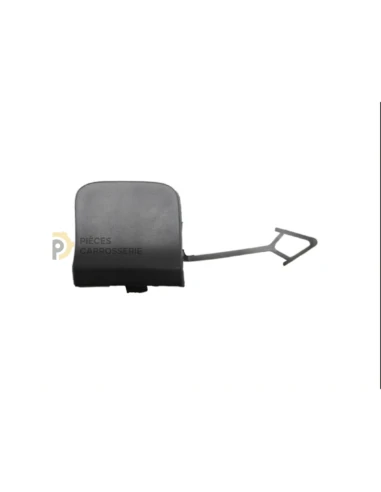 Cache crochet arrière noir granuleux Volkswagen Tiguan II